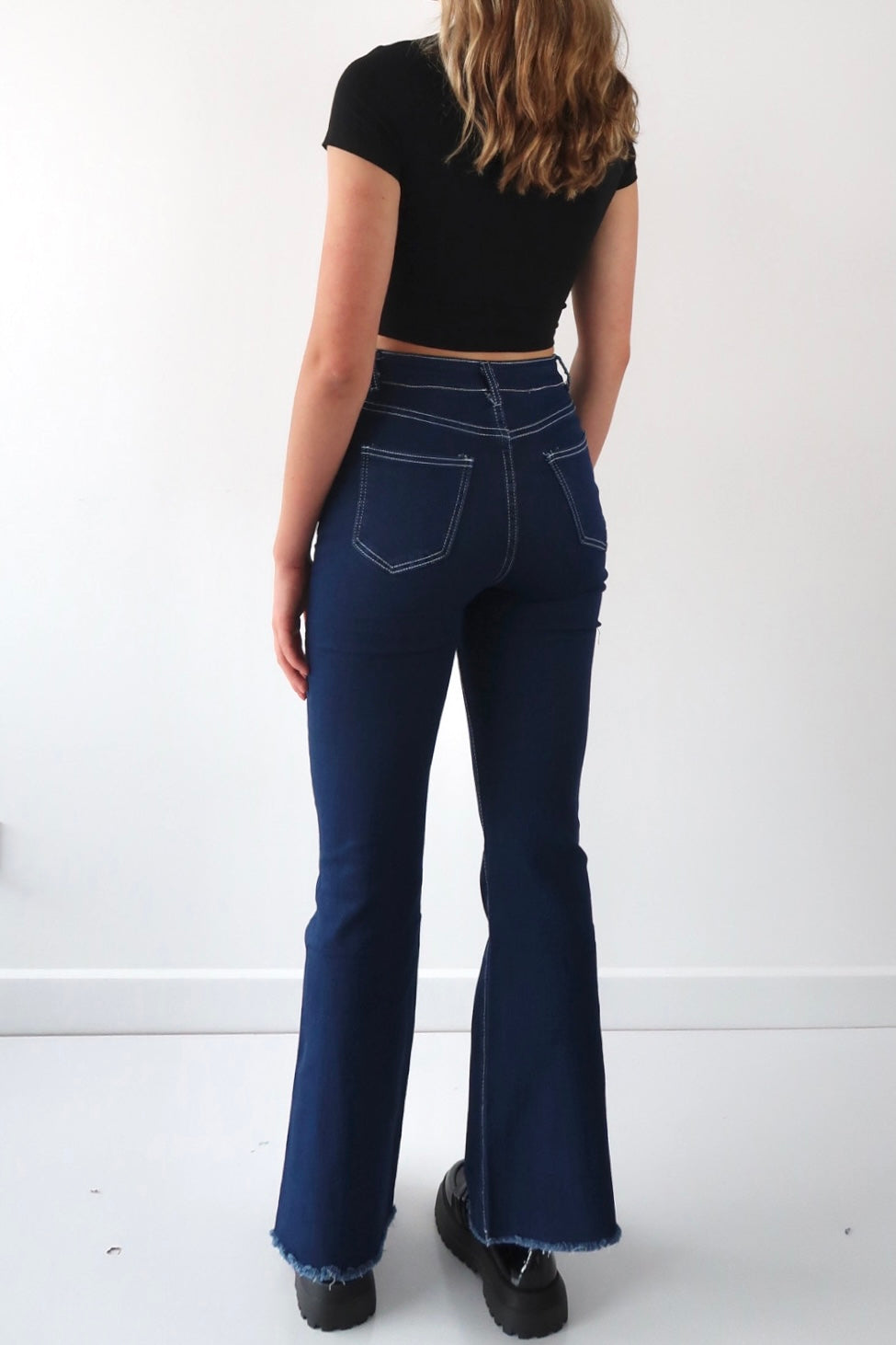 Y2K flare jeans