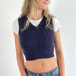 Basic college vibe vest - SCG_COLLECTIONSsweater