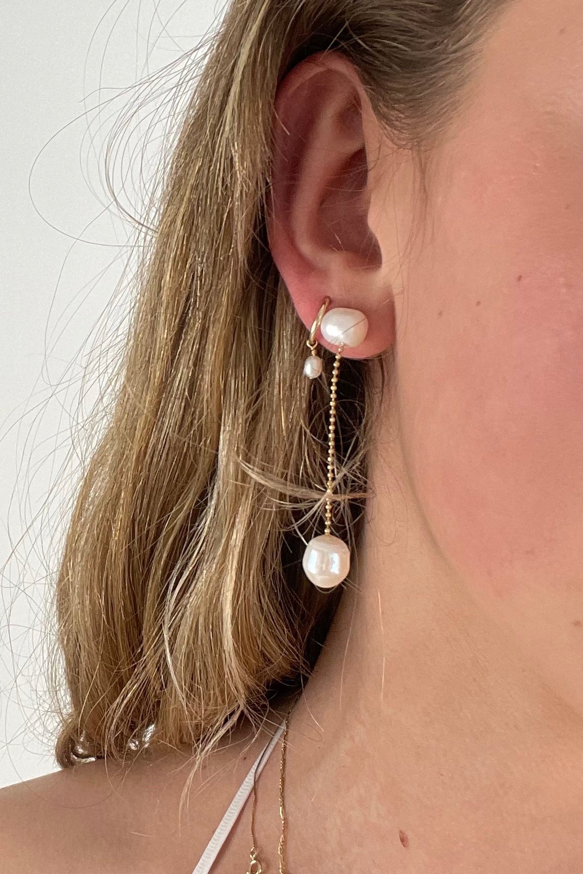 Beach day pearl earrings - SCG_COLLECTIONSAccessory