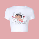 Betty Boop baby tee - SCG_COLLECTIONS