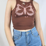 Butterfly crop top - SCG_COLLECTIONS