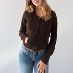 College girl zipper cardigan - SCG_COLLECTIONSsweater