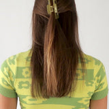 Crystal green hair clip - SCG_COLLECTIONSAccessory