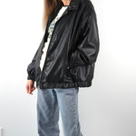 Faux leather zip up jacket - SCG_COLLECTIONSOuterwear