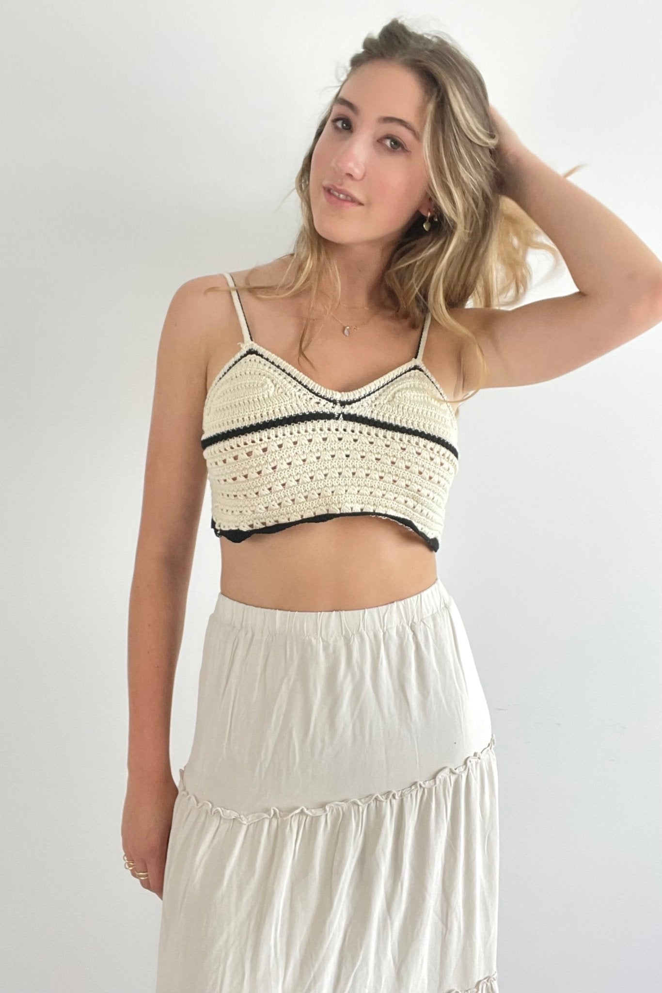 Florence night crochet cami - SCG_COLLECTIONSTop