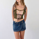 Forest flower lacey cami - SCG_COLLECTIONS
