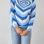 Indie vibe heart pattern jumper - SCG_COLLECTIONSsweater