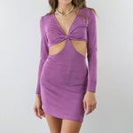 Long sleeves party night mini dress - SCG_COLLECTIONS