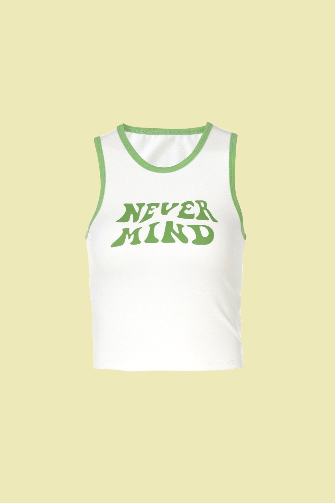 'Nevermind' crop tank - SCG_COLLECTIONS