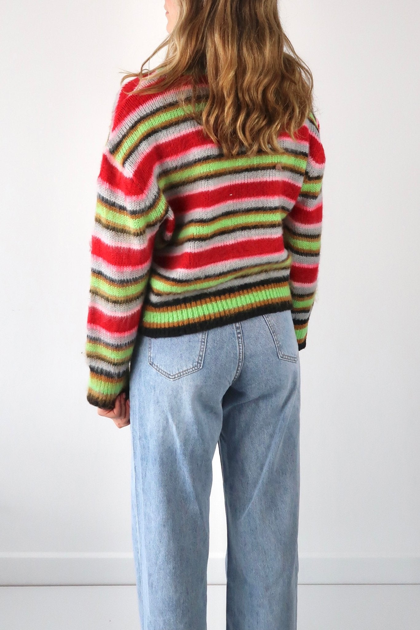 Retro vibe rainbow sweater - SCG_COLLECTIONSsweater