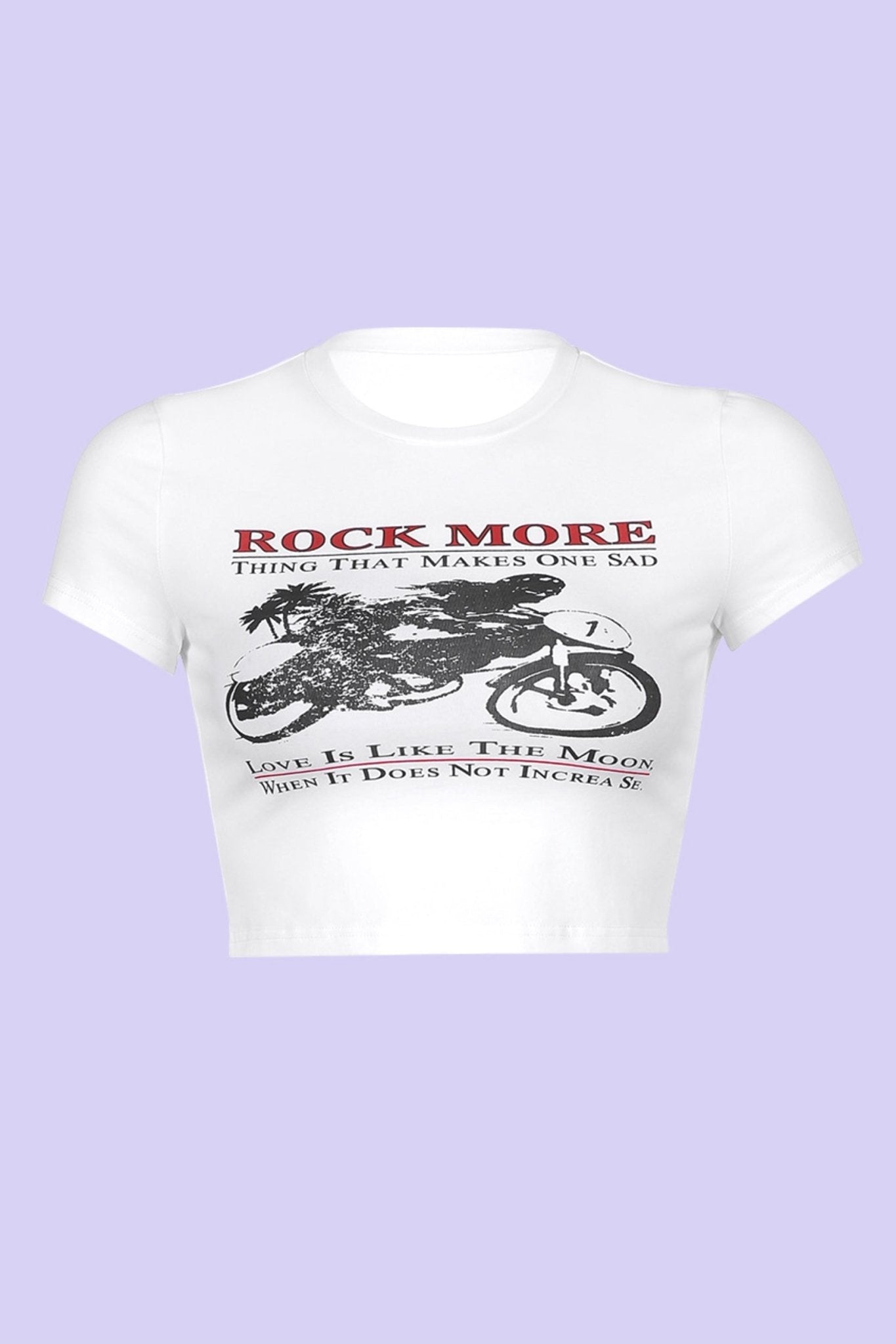 'ROCKMORE' baby tee - SCG_COLLECTIONS