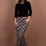 SCG MADE |Kelsey 90s plaid maxi skirt (limited edition) - SCG_COLLECTIONSBottom