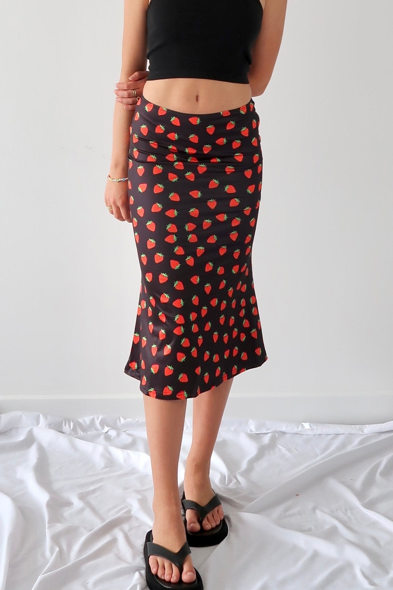 Strawberry baby midi skirt - SCG_COLLECTIONSBottom