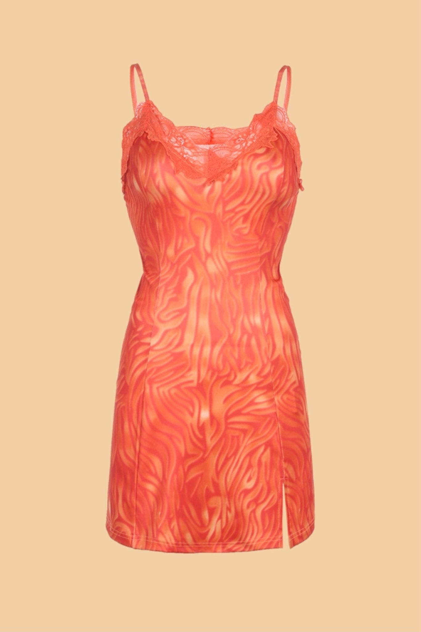 Y2K flame mini dress - SCG_COLLECTIONS